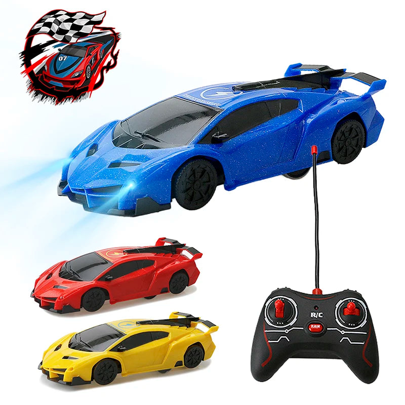 RC Wall Climbing Car With Light Ceiling Anti Gravity