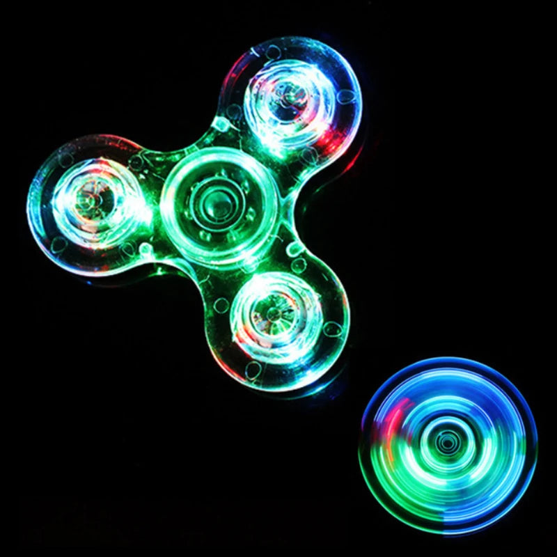 Luminous LED light Fidget Spinner