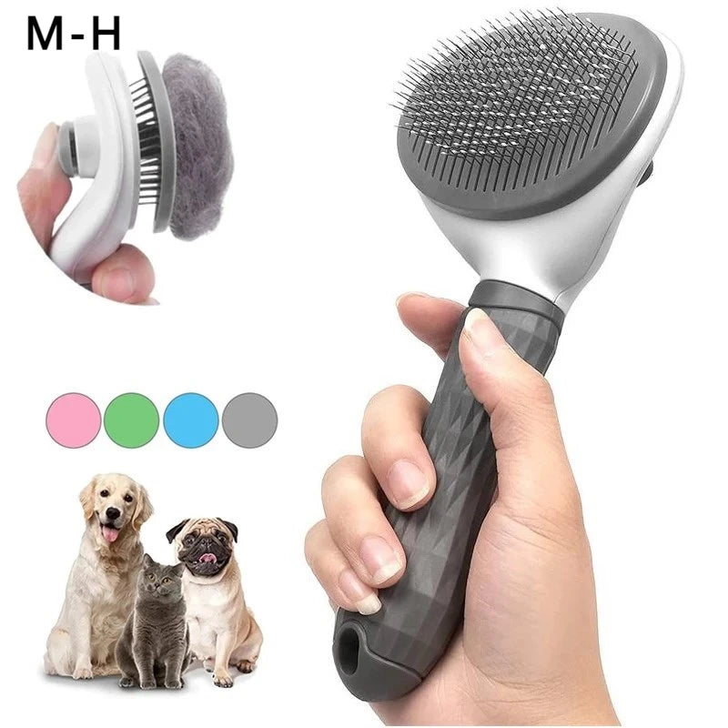 Pet Brush Comb Self Cleaning Pet Hair