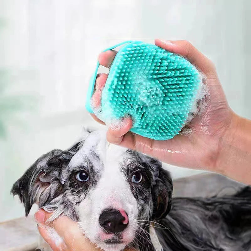 Silicone Pet Bath Brush