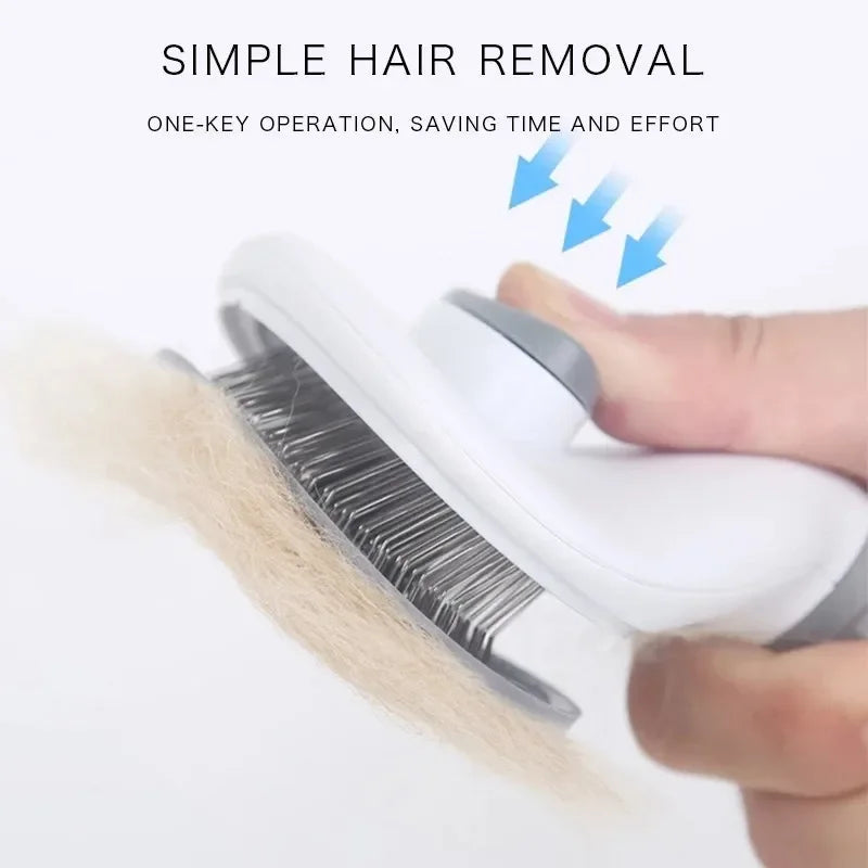 Pet Brush Comb Self Cleaning Pet Hair