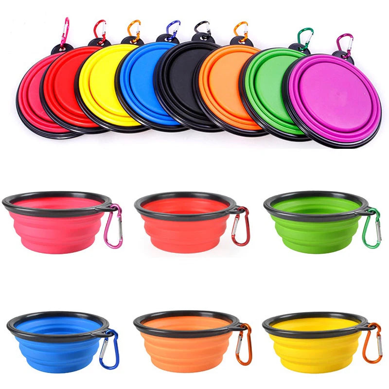 Folding Silicone Feeder Bowl