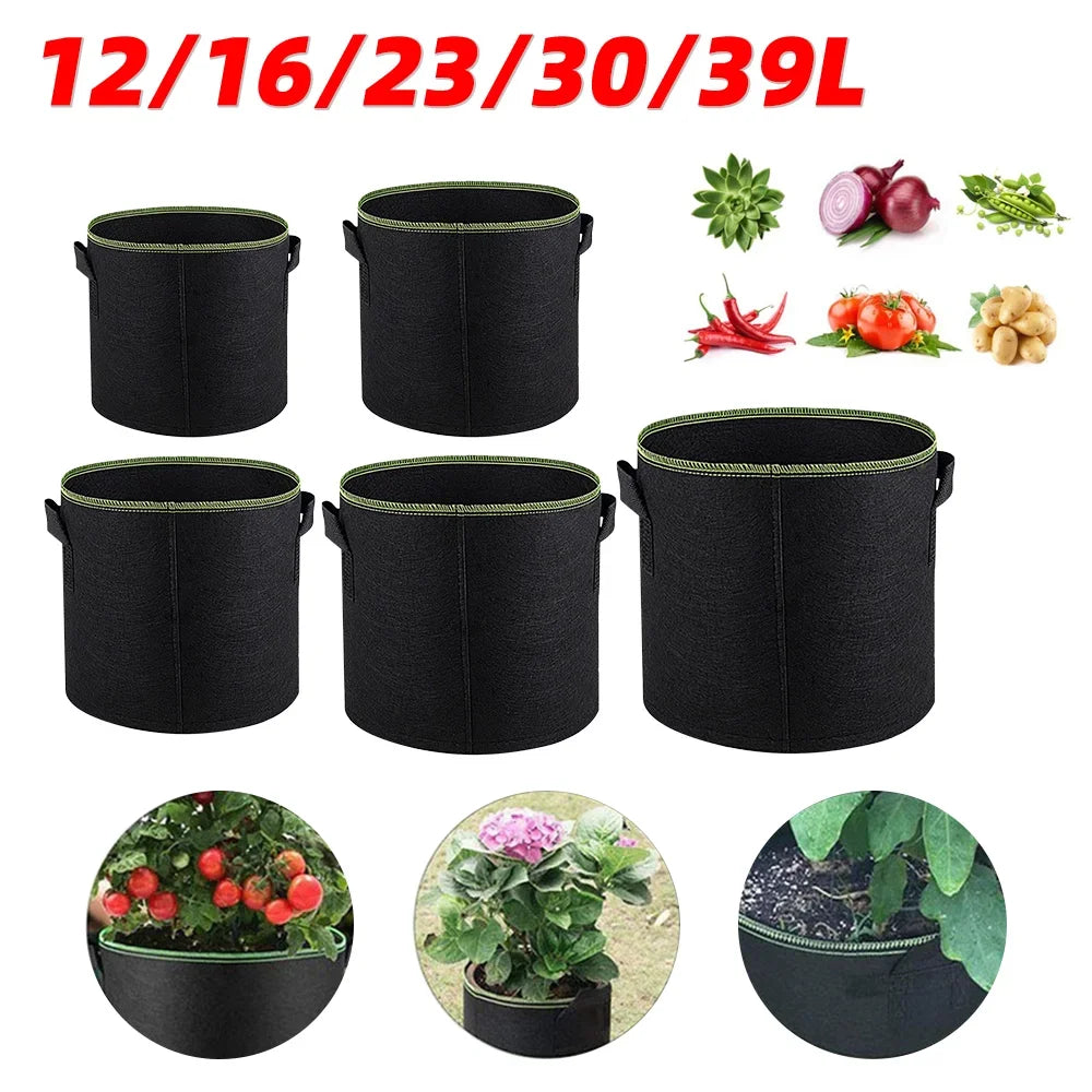 Aeration Fabric Pots with Handles